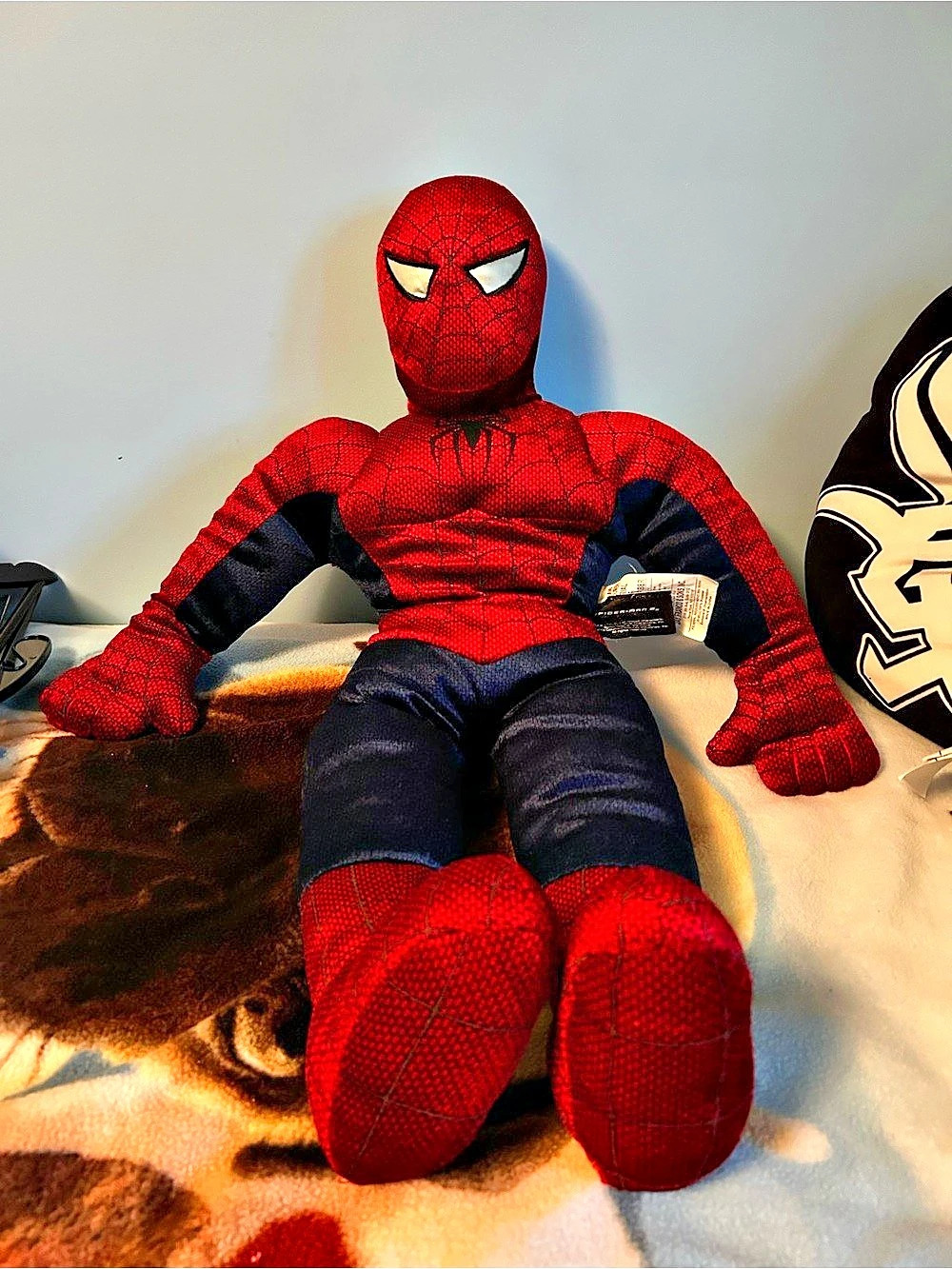 Marvel Spider-Man 2 Movie Plush Pillow Buddy Red & Blue
